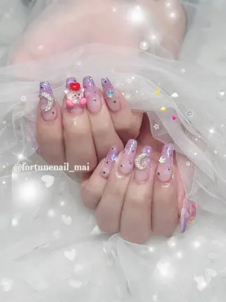 ネイル 🎀Mai 🎀⋆.✩のネイルデザイン