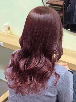 ロング 渡辺祐輔 レイヤー✂ 透明感🫧艶カラー✨のヘアスタイル