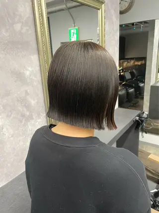 ミディアム 加藤 聖也のヘアスタイル