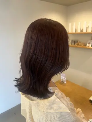 カラー 新美 あかねのヘアスタイル