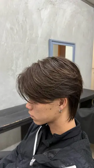 カラー メンズ 田中 辰弥のヘアスタイル