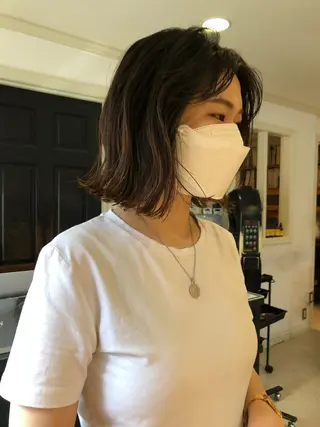 ショート NOUN所属・eri kinjoのヘアスタイル