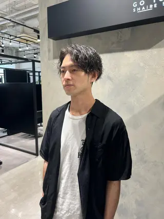 ミディアム パーマ kimika🥑 メンズ/髪質改善のその他イメージ