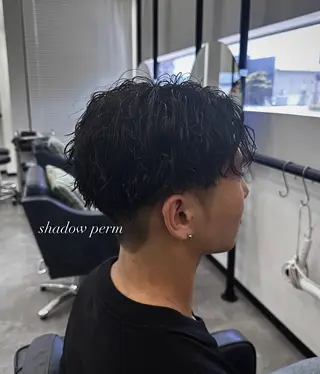 パーマ メンズ 透明感カラー/ メンズパーマ/竜希のヘアスタイル