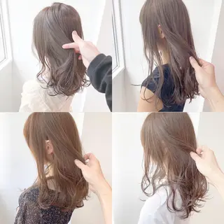 セミロング カラー パーマ ヘアアレンジ メンズ キッズ 🪞モテ髪/トレンド 銀座DISCO🪞のヘアスタイル