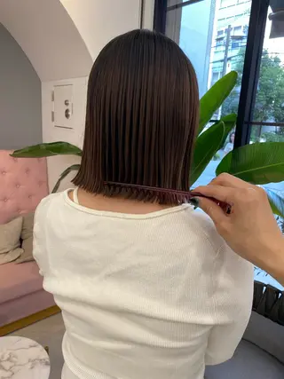 ショート レイヤー似合わせ カット/山下凌生のヘアスタイル