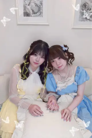 セミロング ヘアアレンジ Hairset minoriのヘアスタイル