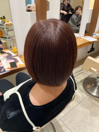 ミディアム カラー 沖元 統弥のヘアスタイル