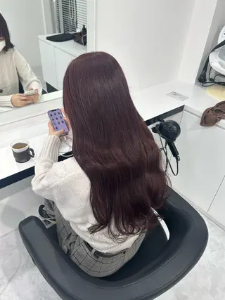 ロング カラー ヘアアレンジ ✨ハイトーンカラー 💫ayumuのヘアスタイル