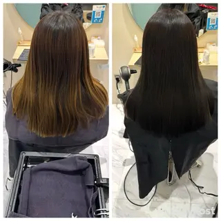 セミロング 丹野 圭太のヘアスタイル