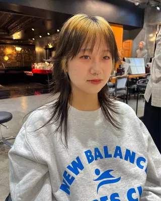 ロング カラー 圧倒的デザイン力 店長🎨RENAのヘアスタイル