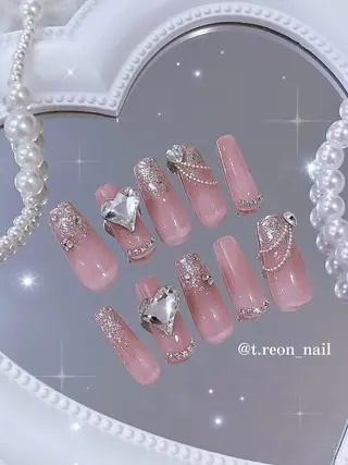 ネイル 3Dアートネイル💗 都築レナのネイルデザイン