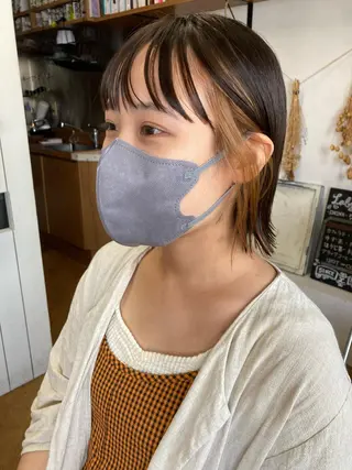 ショート カラー Hareru 豊田 修廣のヘアスタイル