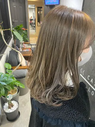 カラー 中富 🍪みなのヘアスタイル
