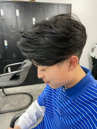 ショート カラー パーマ ヘアアレンジ メンズ キッズ ネイル マツエク・マツパ メンズ特化 しゅうへいのヘアスタイル