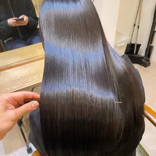 ロング 縮毛・酸性ストレート 特化のヘアスタイル