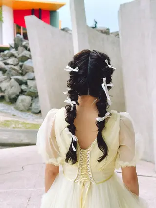 ヘアアレンジ ヘアメイク🌷 着付👘ハルのヘアスタイル