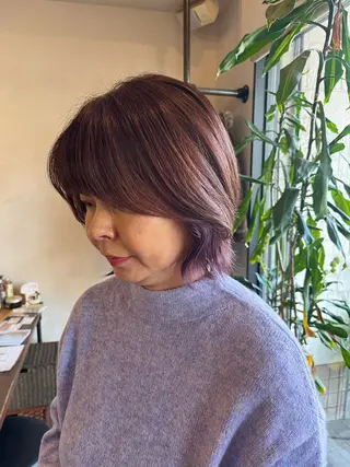ショート カラー AKALA HAIR 西宮店　Juriのヘアスタイル
