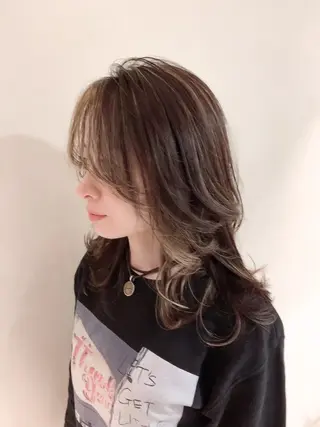 ミディアム 市村 正義のヘアスタイル