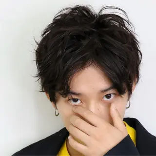メンズ 半個室メンズ カット🥕羽鳥淳妃のヘアスタイル
