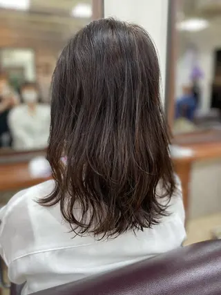 セミロング HIRAGA MIKIのヘアスタイル