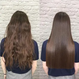 ロング JYO 髪質改善専門家のヘアスタイル