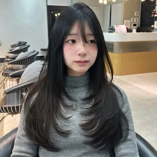 ロング 🎀Rimi୨୧ ✨艶✨color🎀のヘアスタイル