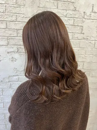 ミディアム カラー エクステ＆艶カラー 🎀YURINA🎀のヘアスタイル