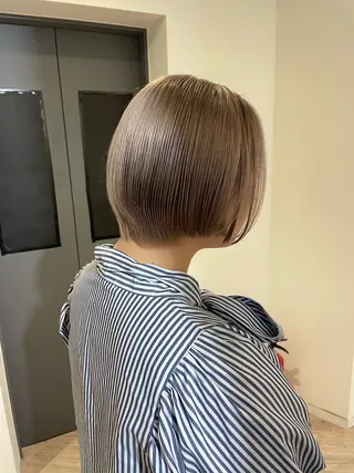 ショート ♡似合わせハイトーン ♡maiのヘアスタイル