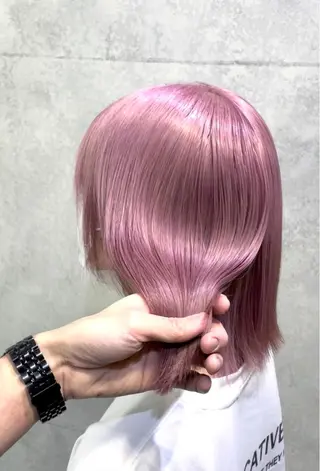 ミディアム 髪質改善/ブリーチ /長山遼太郎のヘアスタイル