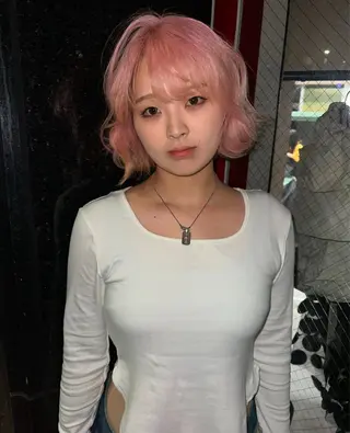 カラー 🌙ヘーゼルベージュ レイヤーカット🌙のヘアスタイル