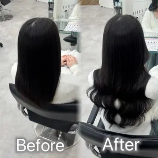 ロング エクステ🫧アレンジ ￤横浜  ももはのヘアスタイル
