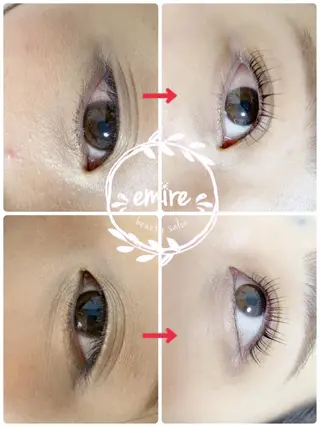 キッズ マツエク・マツパ emire ビューティーサロンのマツエク・マツパデザイン