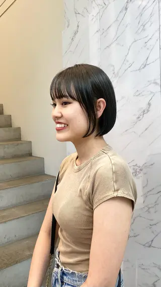 ショート マツザキ マナトのヘアスタイル
