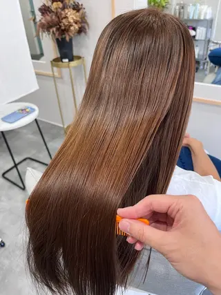 ロング カラー liL  hair サトウリョウタのヘアスタイル