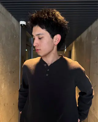 メンズ aya/ブリーチ/ ボブ/ショートのヘアスタイル