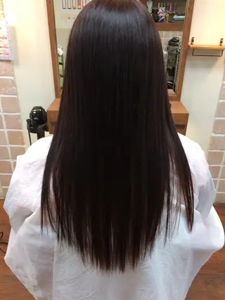 ロング カラー 村田 淳のヘアスタイル