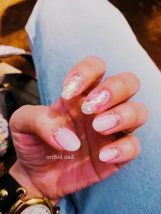 ネイル orchid ♡オーキッドのネイルデザイン