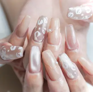 ロング Re nailのネイルデザイン
