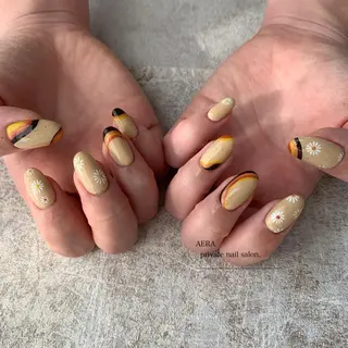 ネイル AERA nail shino🐱⸝꙳のネイルデザイン