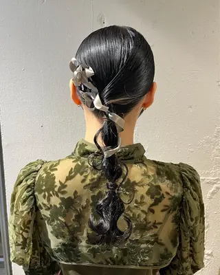 ヘアアレンジ サソウ ユリエ🥥のヘアスタイル