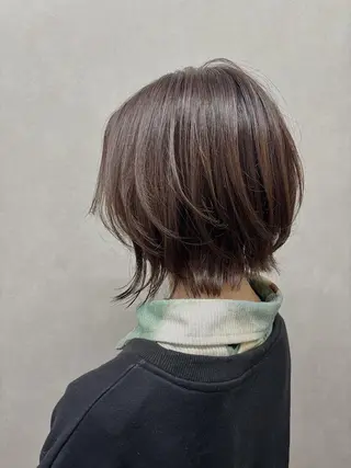 ショート カラー ROW 札幌のヘアスタイル