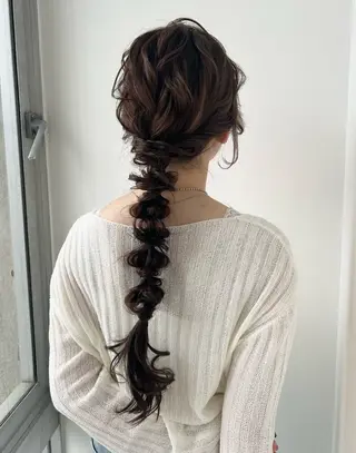 ヘアアレンジ 浪瀧 優季のヘアスタイル