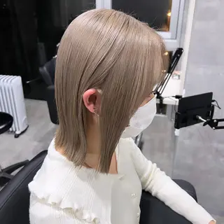 ミディアム カラー 疋田 翼のヘアスタイル