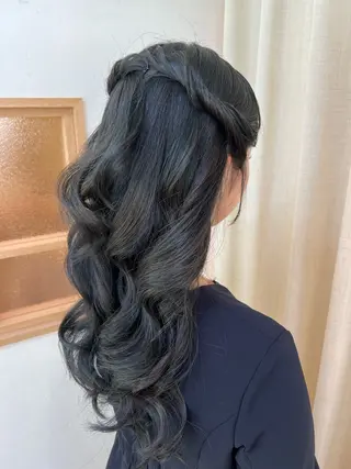 ヘアアレンジ 大人可愛いヘアメイク 💋🧚‍♀️しずかのヘアスタイル