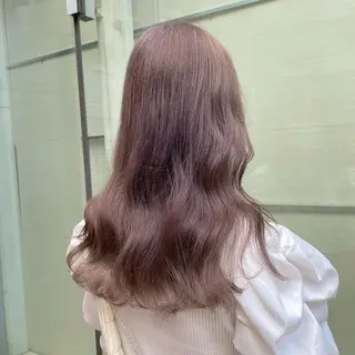セミロング ケアブリーチ🌟 ♢WATARU♢のヘアスタイル
