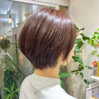 ショート カラー 🌷ショートレイヤー ヘッドスパ🌷鈴木のヘアスタイル
