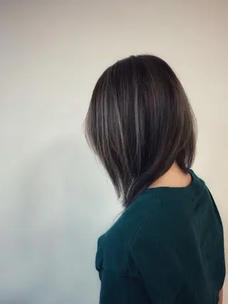 セミロング カラー Roid 代表✨HIROのヘアスタイル