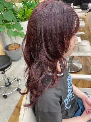ロング カラー 🎀レイヤー/パーマ カラー/ai🎀のヘアスタイル
