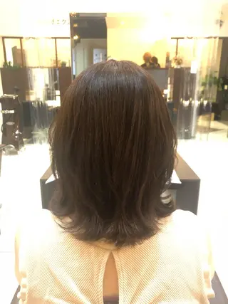 ミディアム KAEDE🎀 縮毛矯正＆パーマ特化のヘアスタイル